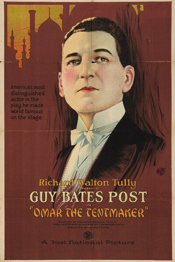 Movie poster for Omar the Tentmaker (1922)