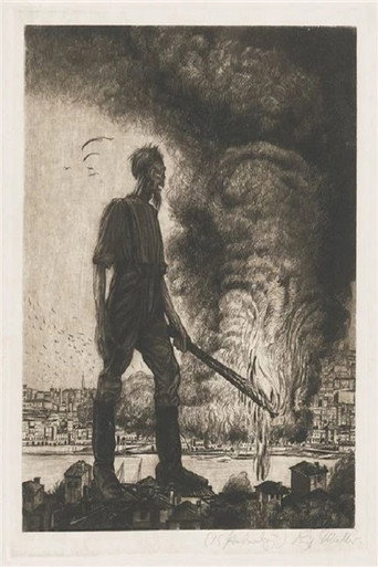 Movie poster for The Arsonist (1922)
