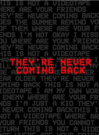 Movie poster for They're Never Coming Back (2021)