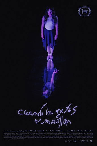 Movie poster for Cuando los gatos no maúllan (2024)