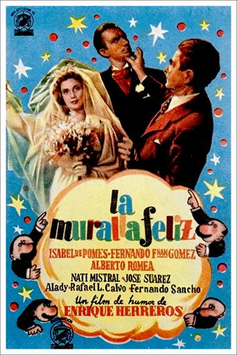 Movie poster for La muralla feliz (1948)