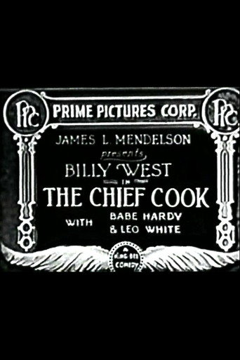 Movie poster for The Chief Cook (1917)