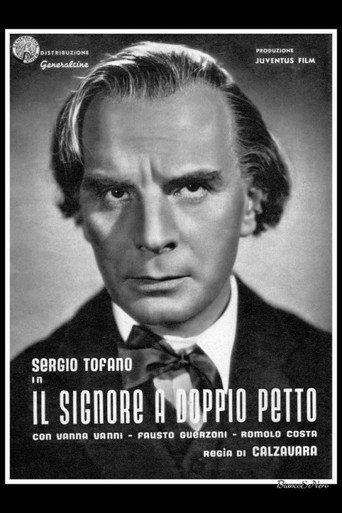Movie poster for Il signore a doppio petto (1941)