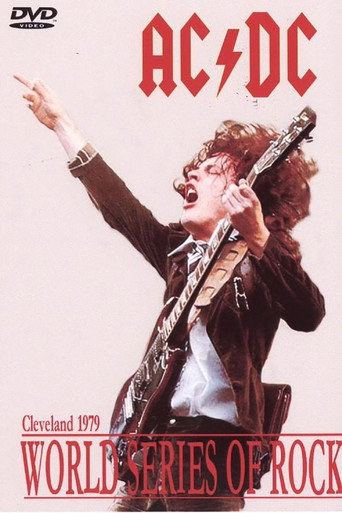 Movie poster for AC/DC: World Series of Rock '79 (1979)