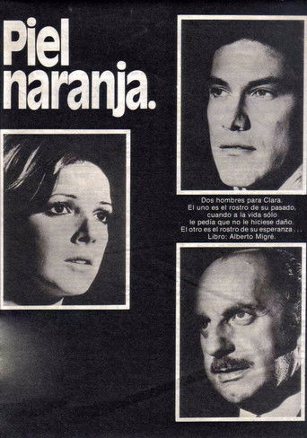 Piel naranja poster
