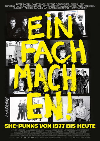 Movie poster for Einfach machen! She-Punks von 1977 bis heute (2025)