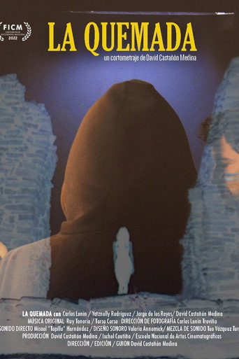 Movie poster for La quemada (2022)