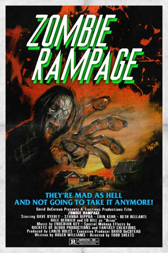 Movie poster for Zombie Rampage (1989)