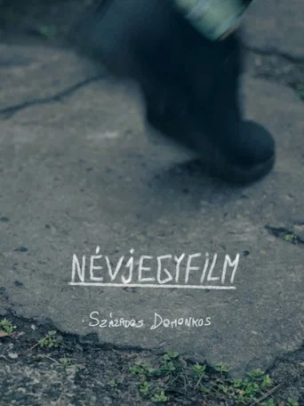 Movie poster for Névjegyfilm