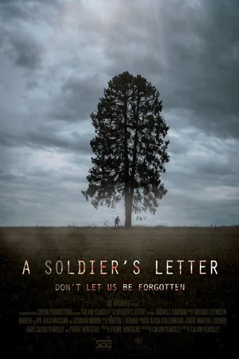 Movie poster for A Soldier's Letter (2021)