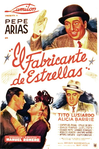 Movie poster for El fabricante de estrellas (1943)