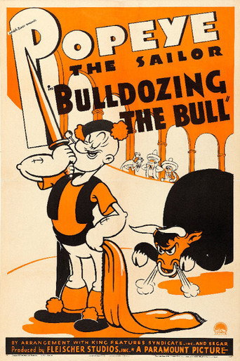 Movie poster for Bulldozing the Bull (1938)