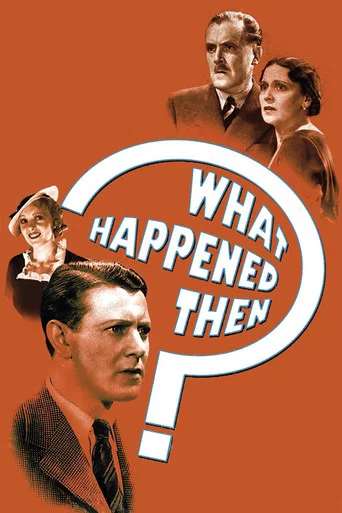 Movie poster for What Happened Then? (1934)