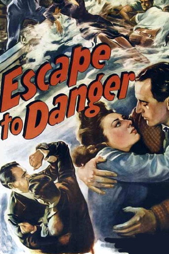 Movie poster for Escape to Danger (1943)
