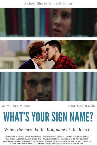 Movie poster for What's Your Sign Name? (2020)