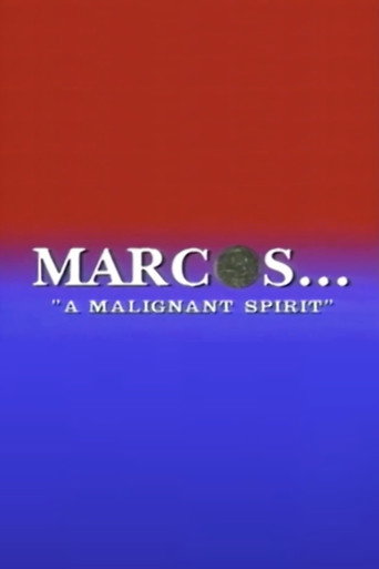 Movie poster for Marcos: A Malignant Spirit (1986)