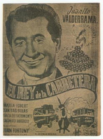 Movie poster for El rey de la carretera (1956)