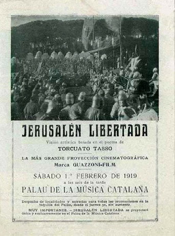 Movie poster for Jerusalem Liberated (1918)