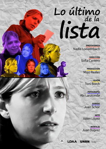 Movie poster for Lo último de la lista (2025)
