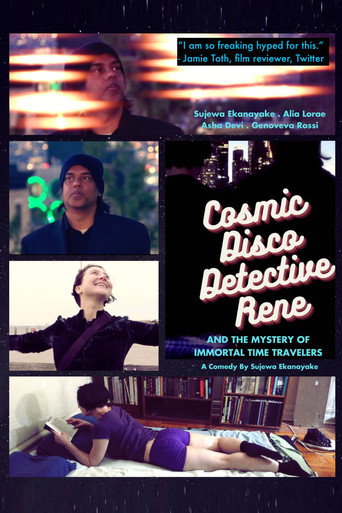 Movie poster for Cosmic Disco Detective Rene and the Mystery of Immortal Time Travelers (2023)