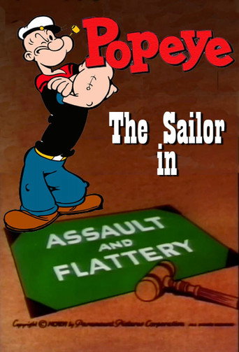 Movie poster for Assault and Flattery (1956)