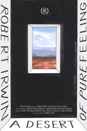 Movie poster for Robert Irwin: A Desert of Pure Feeling (2022)