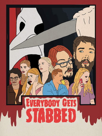 Movie poster for Everybody Gets Stabbed (2020)