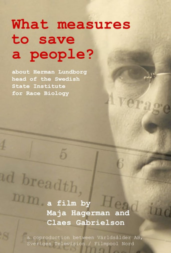 Movie poster for What Measures to Save a People? (2015)