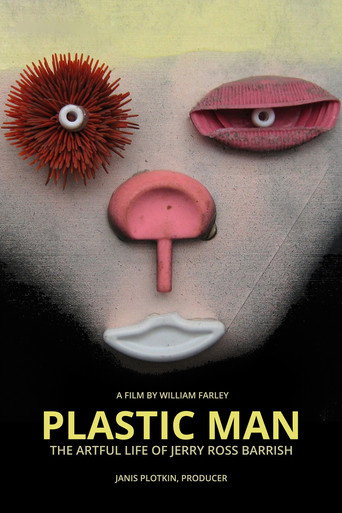 Movie poster for Plastic Man: The Artful Life of Jerry Ross Barrish (2015)