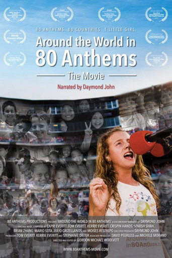 Movie poster for Around the World in 80 Anthems (2017)