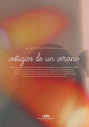 Movie poster for Vestigios de un Verano