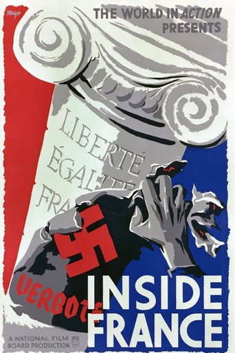 Movie poster for Inside France (1944)