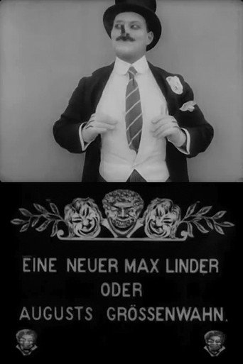 Movie poster for The False Max Linder (1914)