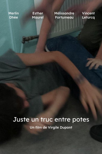 Movie poster for Juste un truc entre potes