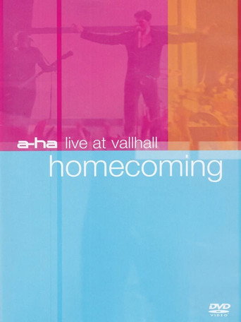 Movie poster for a-ha: Live at Vallhall - Homecoming (2001)