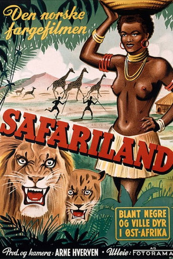 Movie poster for Safari Land: Among Negroes and wildlife in East Africa (1952)