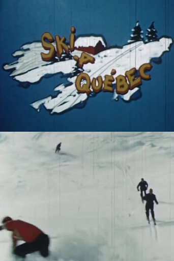 Movie poster for Skiing in Quebec (1950)