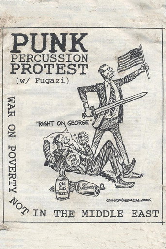 Movie poster for Fugazi: Live in Front of The White House (1991)