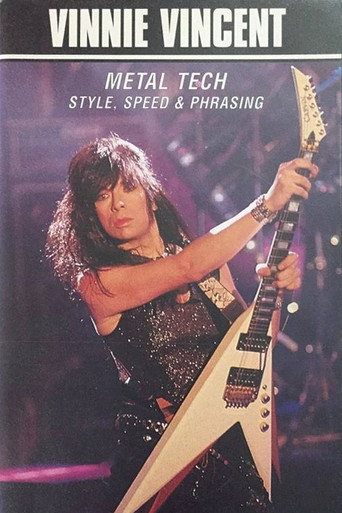 Movie poster for Vinnie Vincent: Metal Tech (1988)