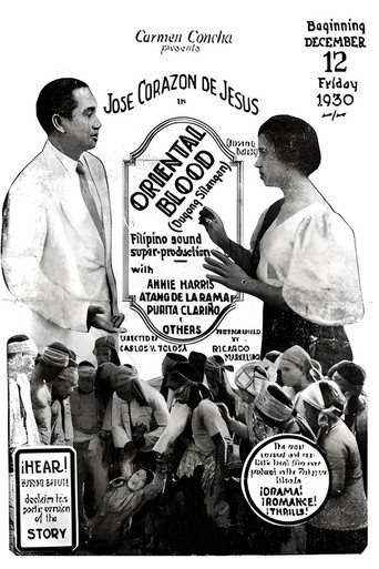 Movie poster for Oriental Blood (1930)