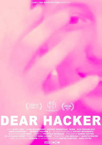 Movie poster for Dear Hacker (2021)