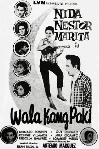 Movie poster for Wala Kang Paki (1958)