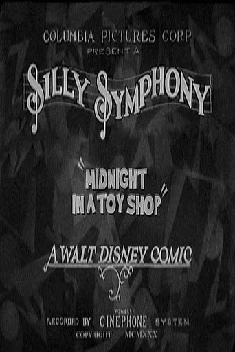 Movie poster for Midnight in a Toy Shop (1930)