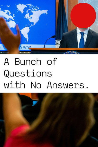 Movie poster for A Bunch of Questions With No Answers (2025)