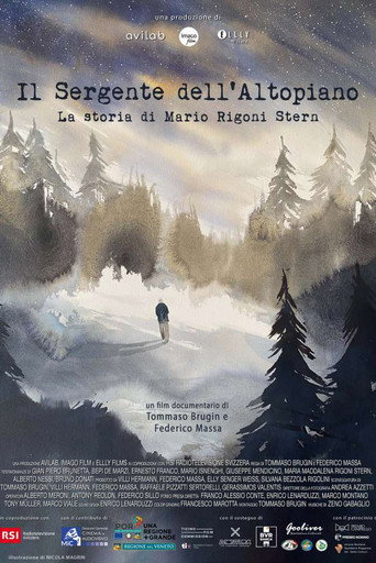 Movie poster for Il sergente dell'altopiano, la storia di Mario Rigoni Stern (2022)