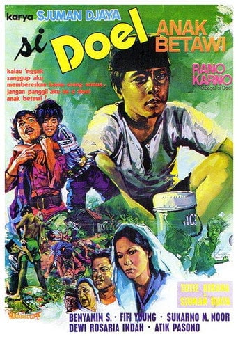 Movie poster for Si Doel Anak Betawi (1972)