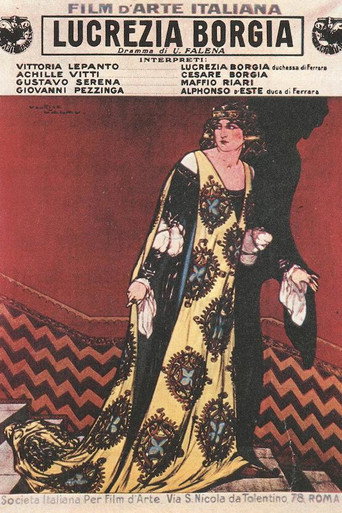 Movie poster for Lucrezia Borgia (1910)