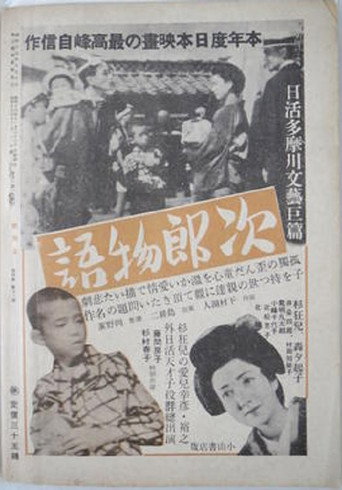 Movie poster for The Tale of Jiro (1941)