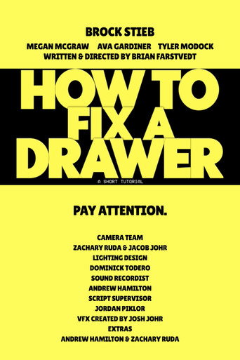 Movie poster for How To Fix A Drawer (2026)