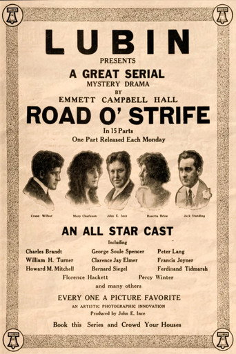 Movie poster for The Road o' Strife (1915)